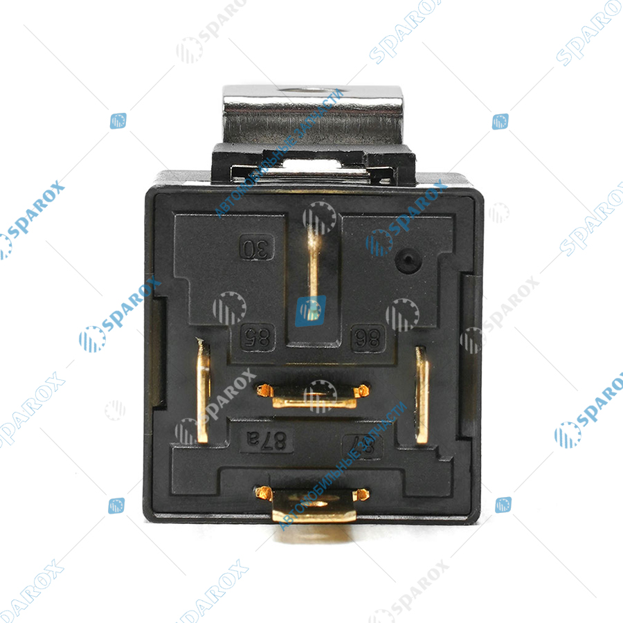 751-3777 AE Реле стартера (5-и контактное), ГАЗ, КамАЗ, ЗИЛ, МАЗ, 24 В, 20/10 А, переключающее, с кронштейном (карман под кронштейн), медные контакты, в блистере (ан. 901.3747, 981.3777)