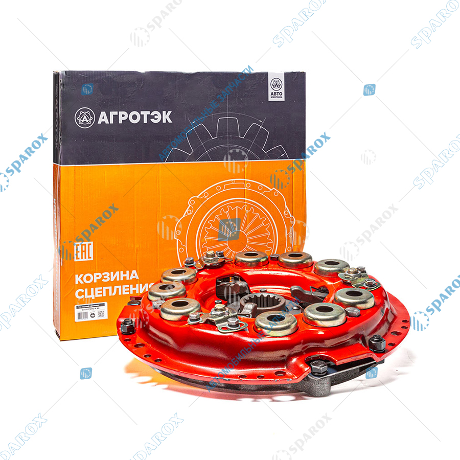 80-1601090-А AE Корзина сцепления, МТЗ, усиленная, 9 пружин, 6 заклепок на ступице (ан. 80-1601090)