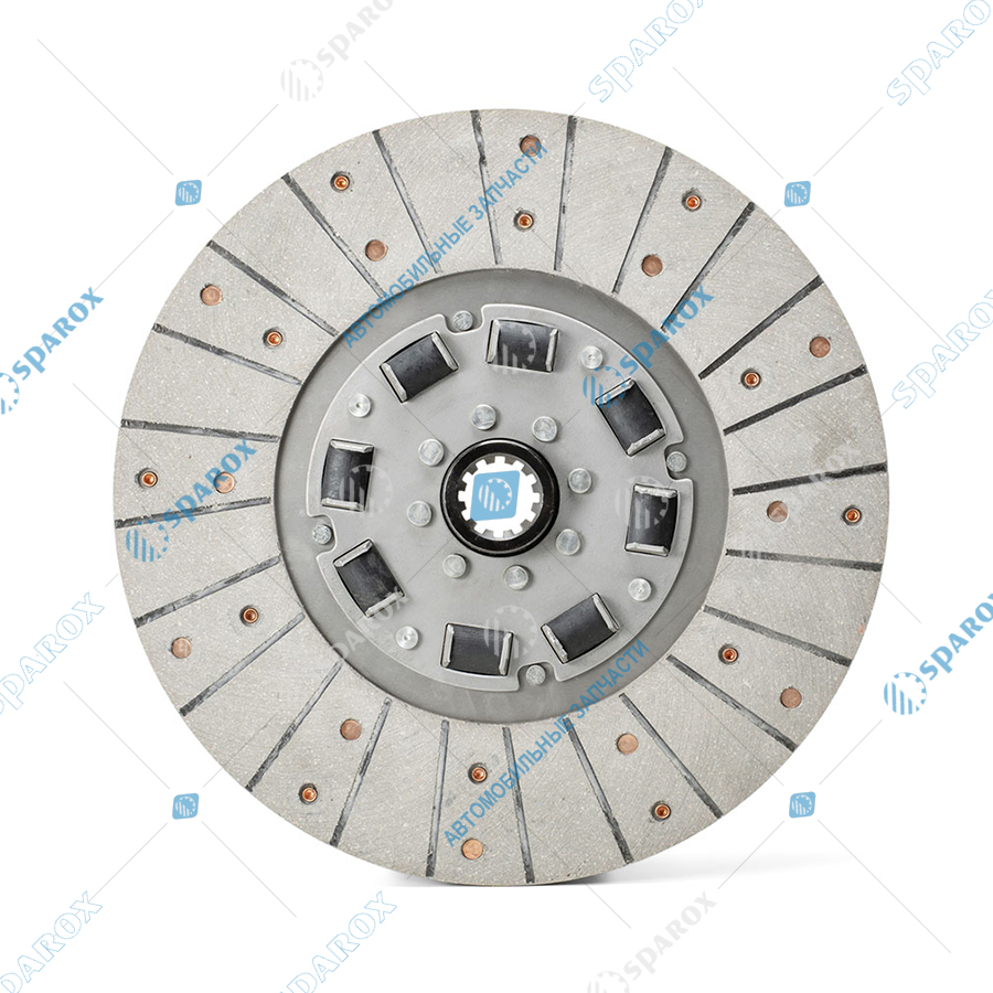 85-1601130 Диск сцепления ведомый, МТЗ, с резиновыми демпферами
