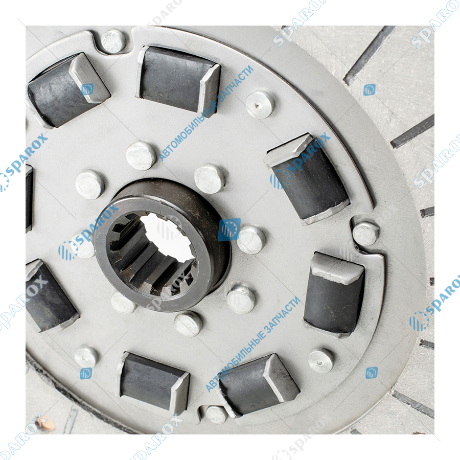 85-1601130 Диск сцепления ведомый, МТЗ, с резиновыми демпферами