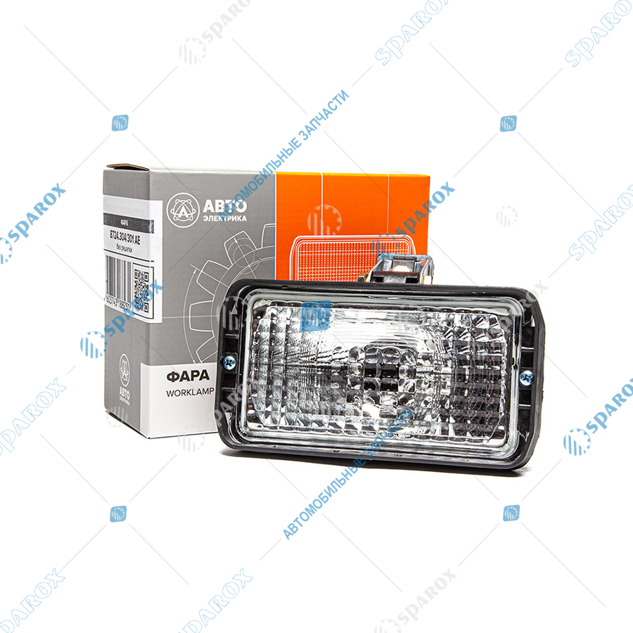 АЕ-8724.304/301 Фара рабочего освещения, прямоугольная, без решетки, 12/24 В (H3) (ан.112.07.54)