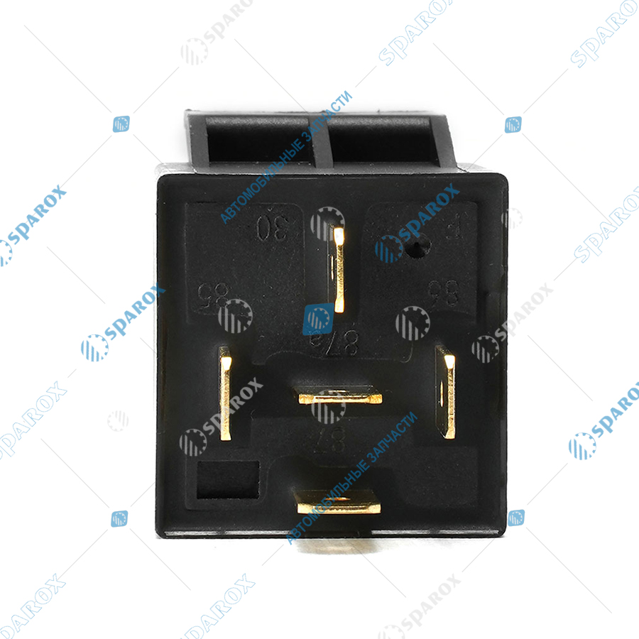 902-3747БЛ AE Реле стартера (5-и контактное), ВАЗ, ГАЗ, УАЗ, 12 В, 40 А, переключающее, с кронштейном , медные контакты, в блистере (ан. 752.3777, 982.3777-001)