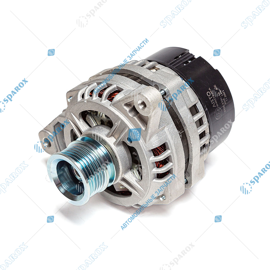 9402-3701-18 АЕ Генератор ГАЗ дв. УМЗ 14 В, 125 А, поликлиновый
