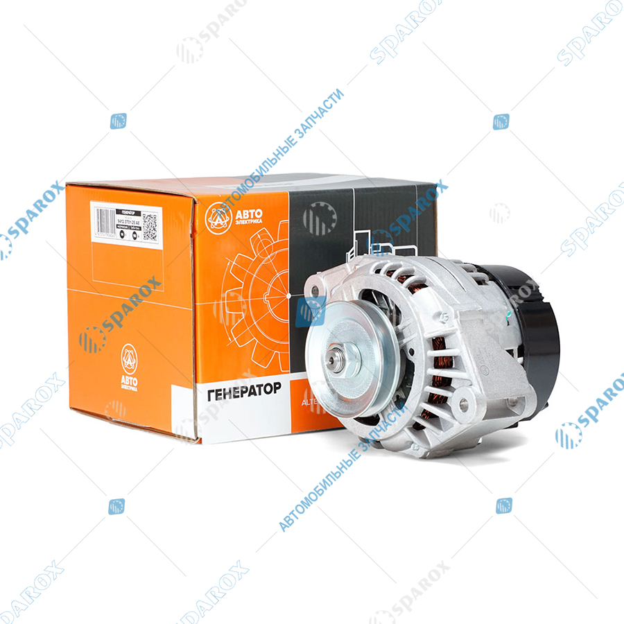 9412-3701-25 АЕ Генератор ВАЗ, CHEVROLET 14В 110А 1-ручьевой 9412-3701-25 (АЕ)