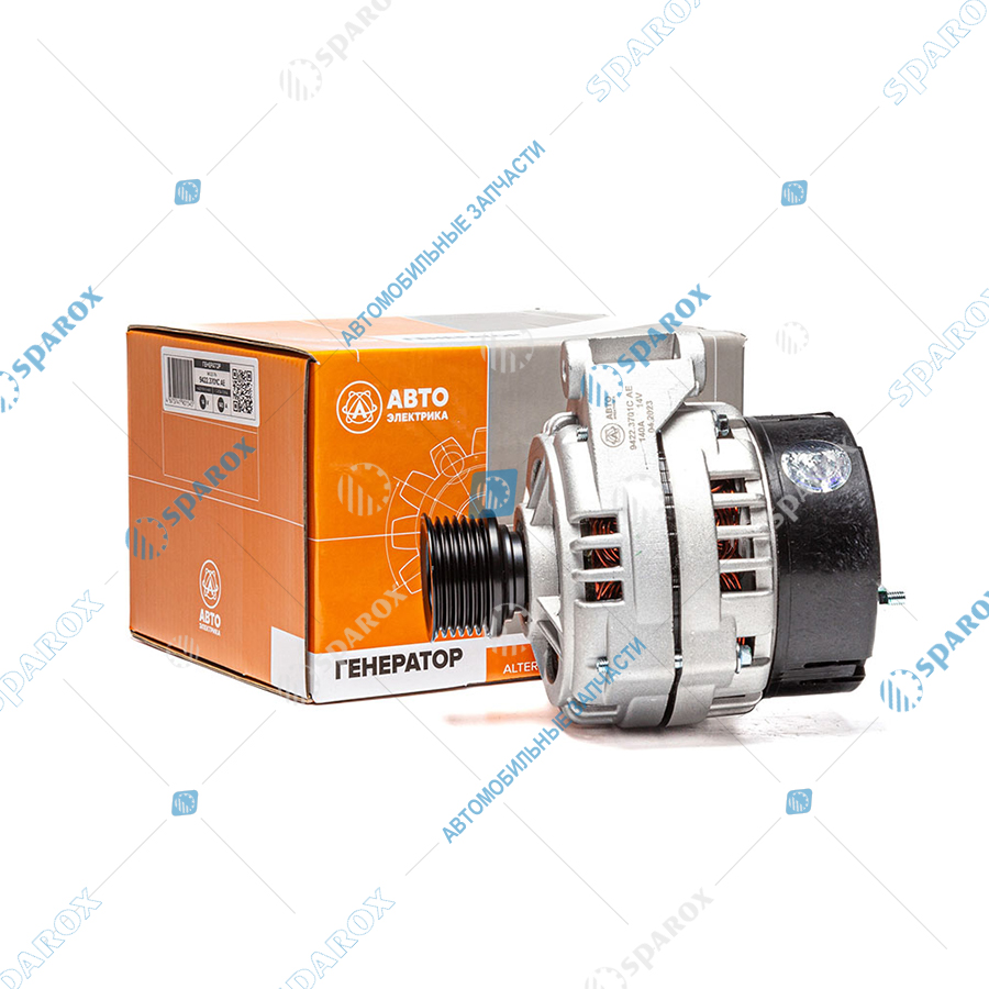 9422-3701С AE Генератор ГАЗ, УАЗ. дв. ЗМЗ 14 В, 140 А, поликлиновый
