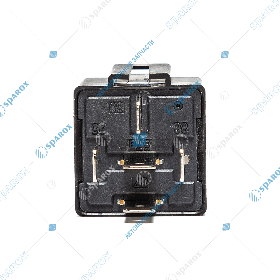 98-3777 AE Реле стартера (5-и контактное), ГАЗ, ВАЗ, УАЗ, 12 В, 30/20 А, переключающее, с кронштейном (карман под кронштейн) (ан. 90.3747, 75.3777)