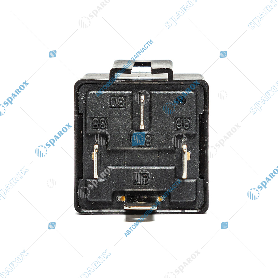 982-3777-10 AE Реле стартера (4-х контактное), ГАЗ, ВАЗ, CHEVROLET, 12 В, 30 А, замыкающее, с кронштейном (карман под кронштейн) и помехоподавляющим резистором (ан. 902.3747-10, 752.3777-10)