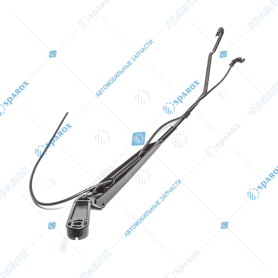 A21R23-5205800 AE Рычаг стеклоочистителя, ГАЗ, левый, в сборе с форсункой, крюк