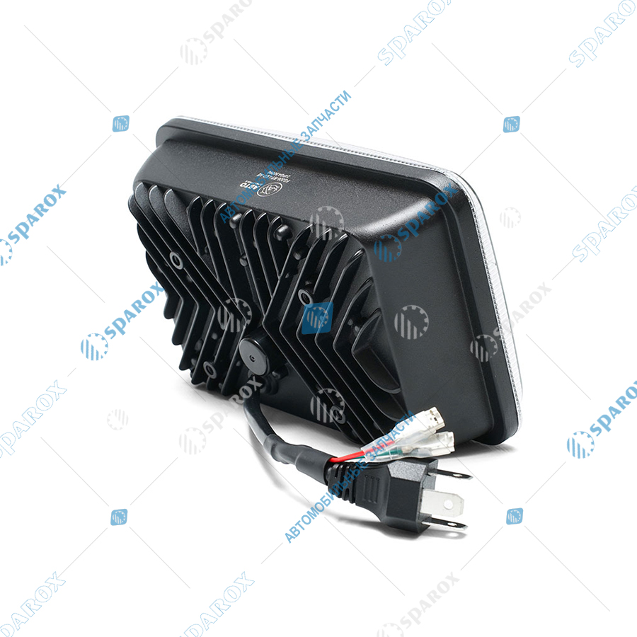 АЕ-FG308-RT-LED Фара светодиодная, МТЗ, КЗК, РОСТСЕЛЬМАШ, 9-30 В (ближний/дальний свет, ДХО, поворотник), прямоугольная (ан. ФГ308)