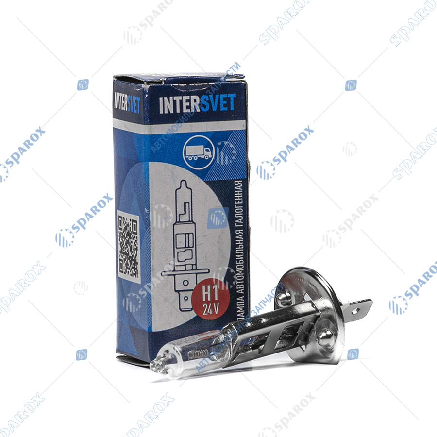 INTERSVET-H1 24-100 Автолампа H1 24V 100W P14.5S