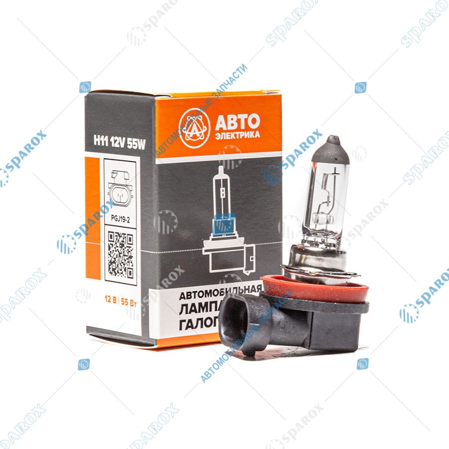 АЕ-H11 12-55 PGJ19-2 Автолампа H11 12V 55W PGJ19-2 (АЕ)