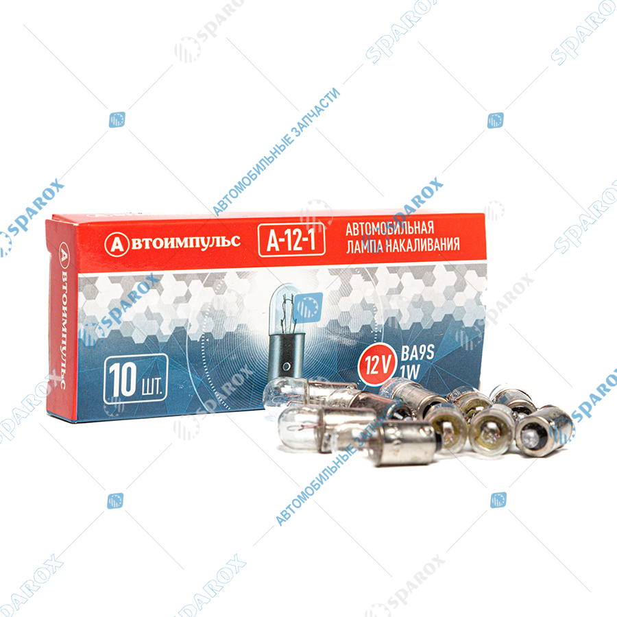 IM-А12-1 IM Автолампа T1W 12V 1W B9s в приборы