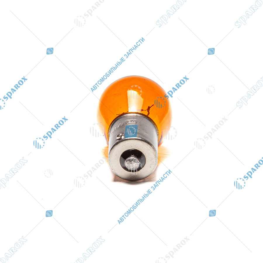 АЕ-А24-21-3 BA15s (ORANGE) Автолампа PY21W 24V 21W BA15S оранжевая большая одноконтактная (АЕ)