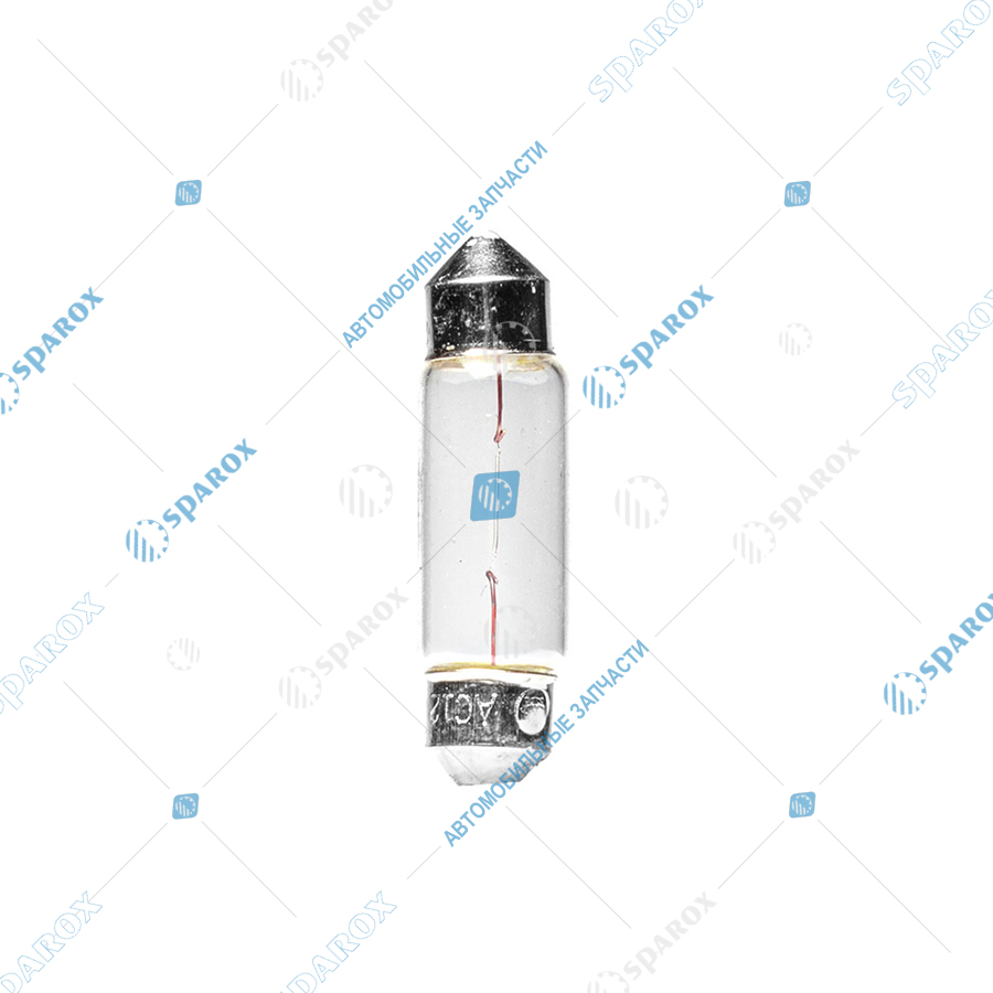 АЕ-АС12-5-1 SV8,5/8 Автолампа C5W 12V 5W SV8,5-8 38 мм двухцокольная (АЕ)