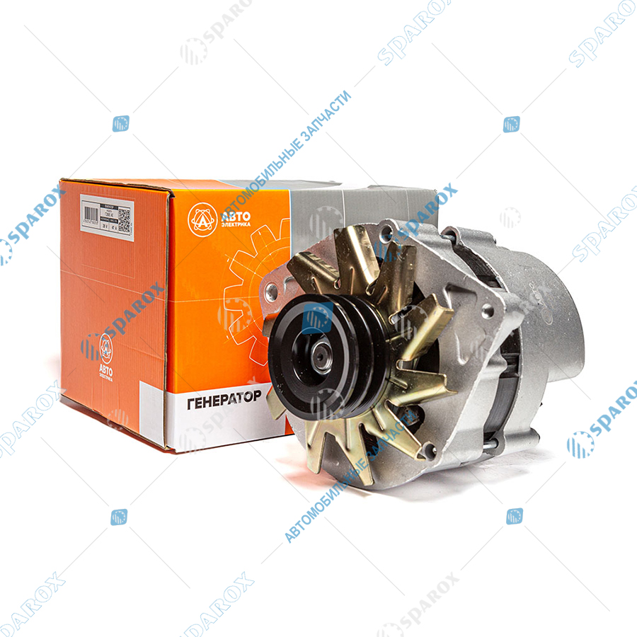 АЕ-Г288Е Генератор, КамАЗ, КРАЗ, УРАЛ, дв. ЯМЗ, 28 В, 47 А, 2-ручьевой (ан. 5702.3701)