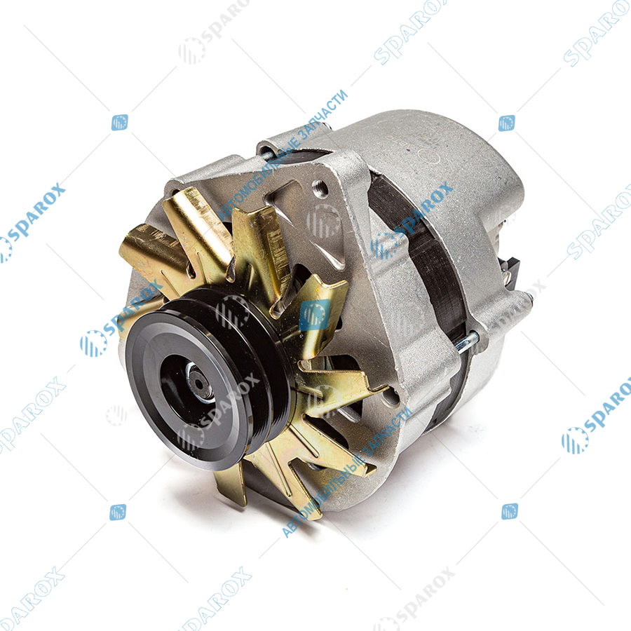 АЕ-Г288Е Генератор, КамАЗ, КРАЗ, УРАЛ, дв. ЯМЗ, 28 В, 47 А, 2-ручьевой (ан. 5702.3701)