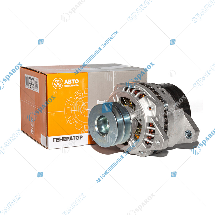 АЕ-ГГ273В1-3 Генератор ГАЗ дв. ММЗ, 28 В, 60 А, 2-ручьевой (ан. 5101.3701-01)