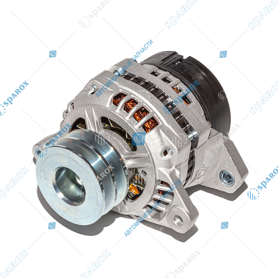 АЕ-ГГ273В1-3 Генератор ГАЗ дв. ММЗ, 28 В, 60 А, 2-ручьевой (ан. 5101.3701-01)