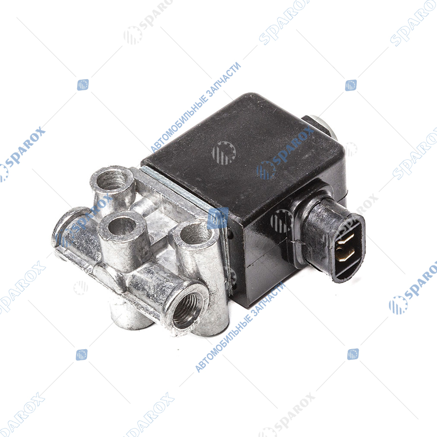 IM-КЭМ-10 Клапан электромагнитный (прямоугольный), КамАЗ, УРАЛ, ЗИЛ