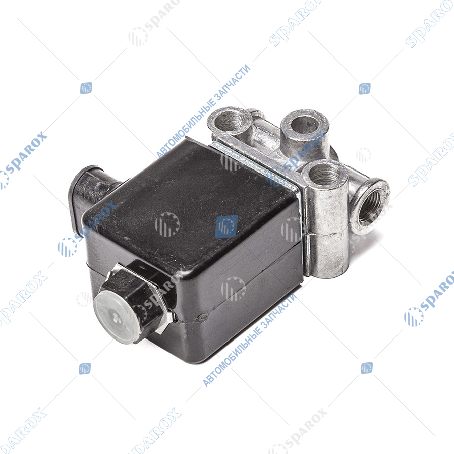 IM-КЭМ-10 Клапан электромагнитный (прямоугольный), КамАЗ, УРАЛ, ЗИЛ