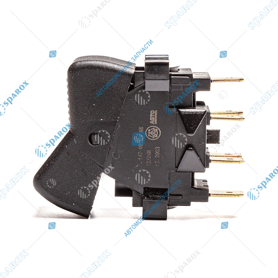 П147-09.09 AE Переключатель клавиша стеклоочистителя, КамАЗ, КРАЗ, МТЗ, БЕЛАЗ, ЛАЗ, АМКОДОР, 12/24 В