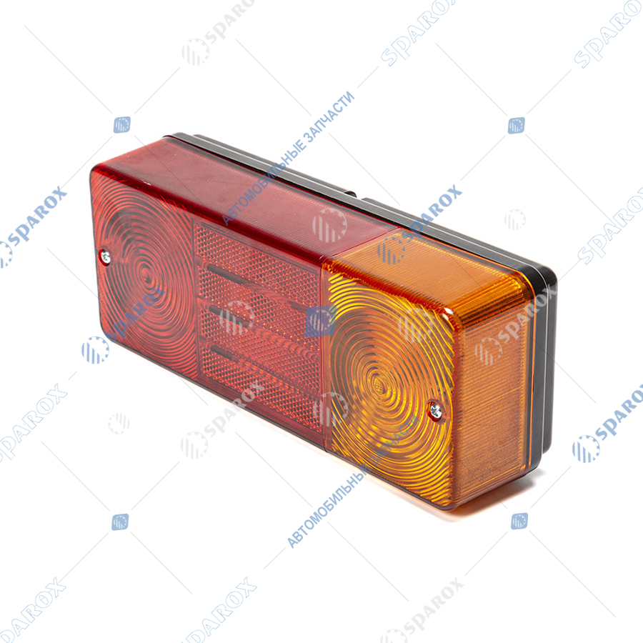 АЕ-Ф401 Фонарь задний, МТЗ, ВТЗ, ХТЗ, ПТЗ, многофункциональный, пластиковый корпус, 12 В (ан. 7303.3716)