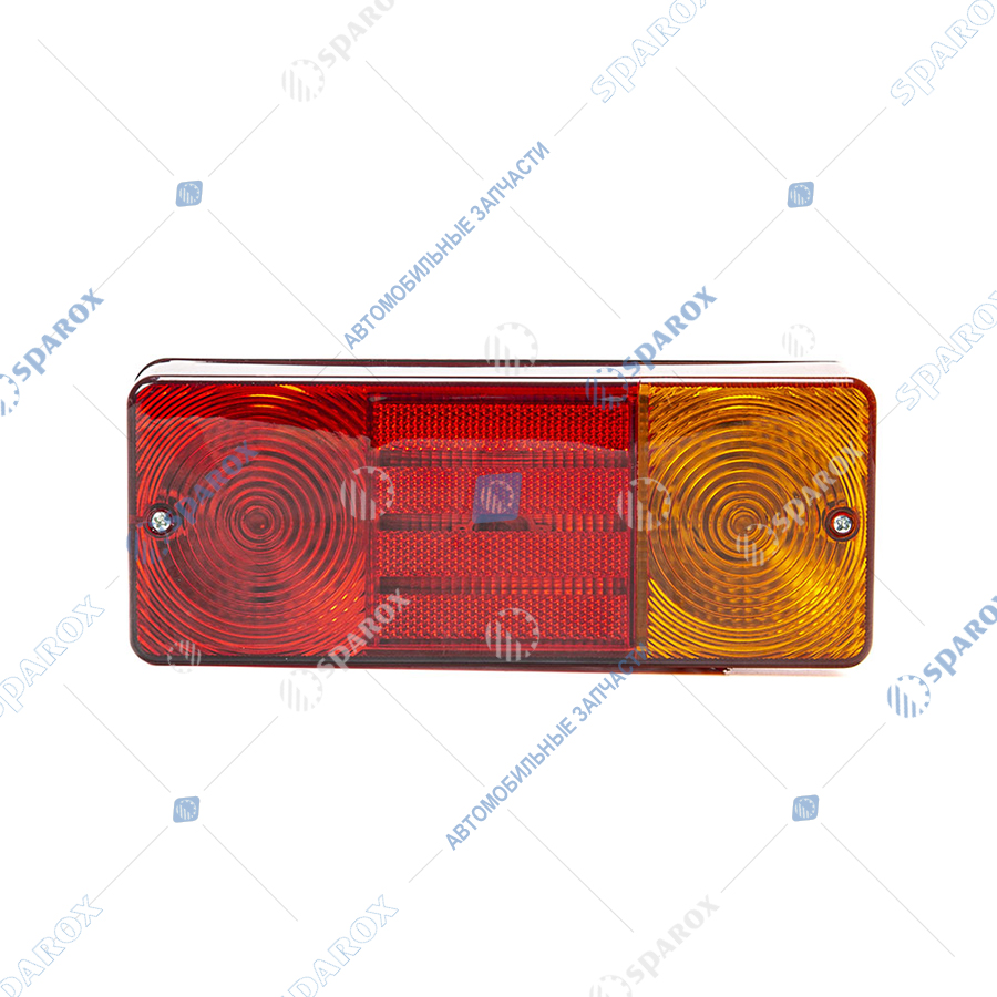 АЕ-Ф401 Фонарь задний, МТЗ, ВТЗ, ХТЗ, ПТЗ, многофункциональный, пластиковый корпус, 12 В (ан. 7303.3716)