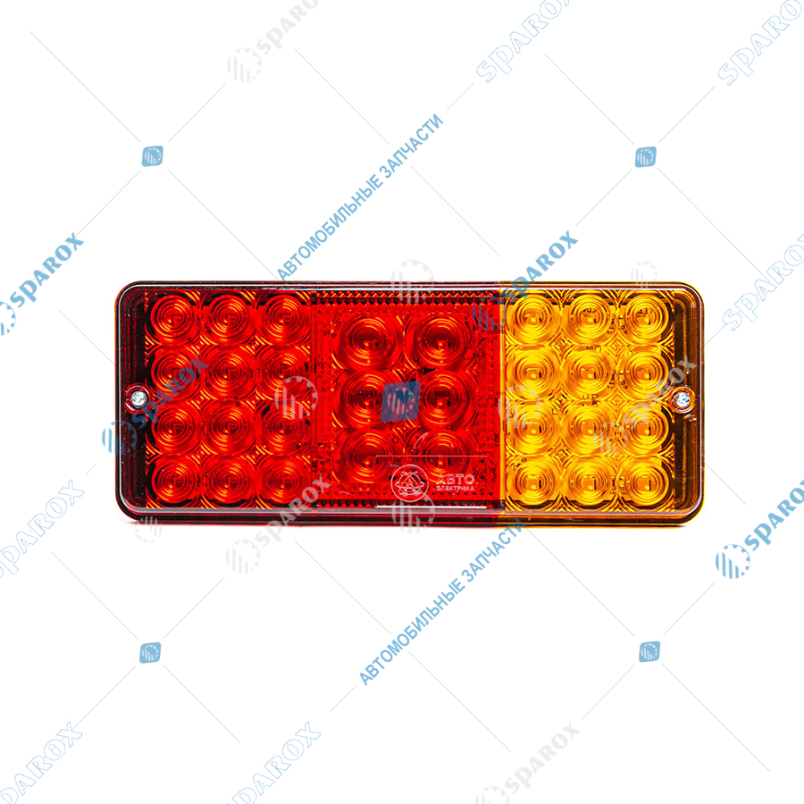 АЕ-Ф401 AE LED (ФП007 AE) Фонарь задний, МТЗ, ВТЗ, ХТЗ, светодиодный, пластиковый корпус, 12/24 В