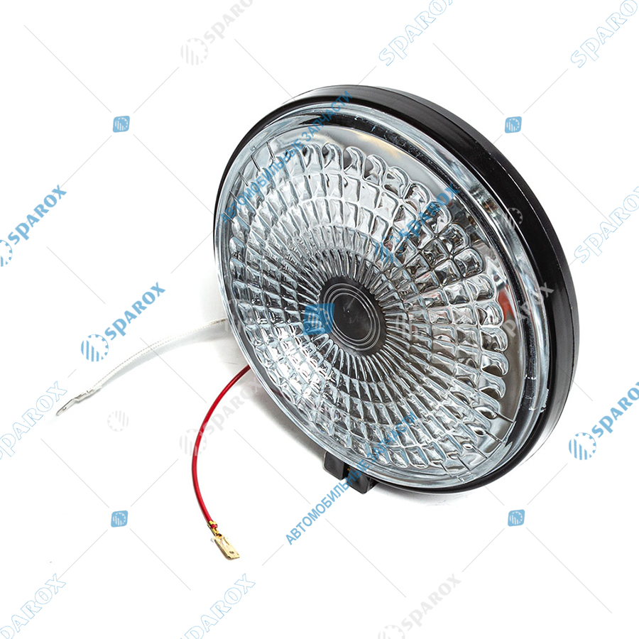 АЕ-ФПГ-100 Фара рабочего освещения, круглая, пластиковый корпус, 12 В (H3-55) (ан. 8724.31.06)
