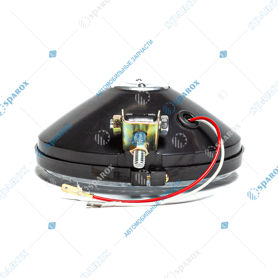 АЕ-ФПГ-100 Фара рабочего освещения, круглая, пластиковый корпус, 12 В (H3-55) (ан. 8724.31.06)