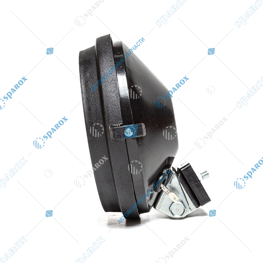 АЕ-ФПГ-101Р Фара рабочего освещения, круглая, с решеткой, металлический корпус, 12 В (H3-55) (ан.8724.3.06)