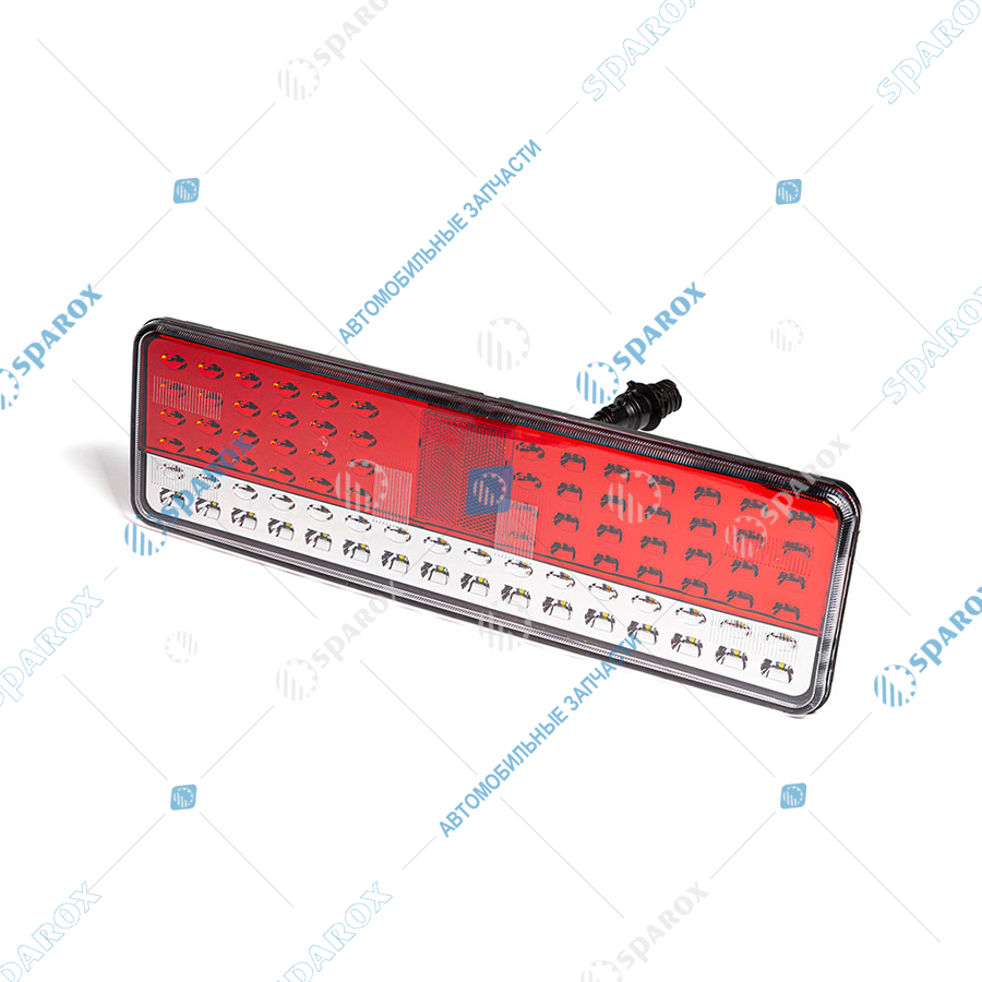 8512-3716-21-TRS АЕ Фонарь задний Камаз, МАЗ левый светодиодный жгут с байонетным разъемом с бегущим указателем пов