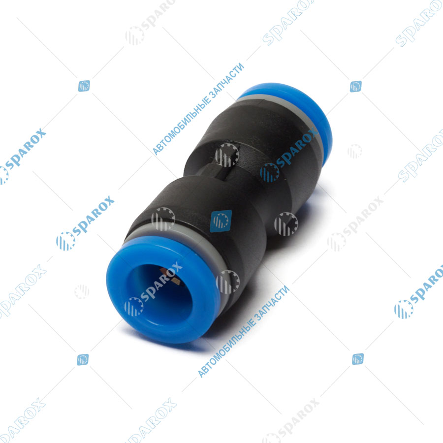 БелАК-БАК.90008 Фитинг прямой пластиковый d=8 мм (БелАвтоКомплект) БАК.90008