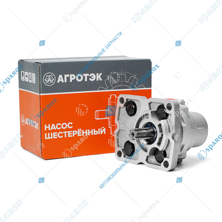 НШ-10М-3 AE Насос шестерённый правый плоский 6-и шлицевой вал (НШ-10У-3 Пр, GP 2BM 10R-A101A) НШ-10М-3 (AE)