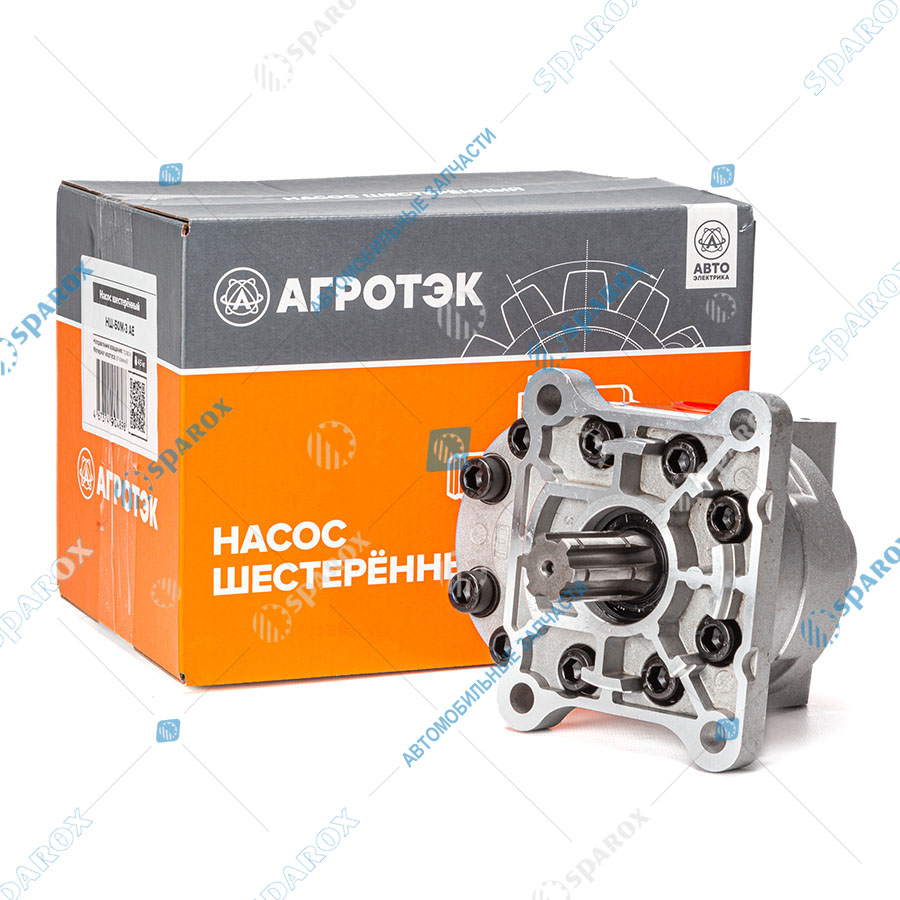 АгроТэк-НШ-50М-3 AE Насос шестерённый правый плоский (GP 3BM 50R-A204A) НШ-50М-3 (AE)