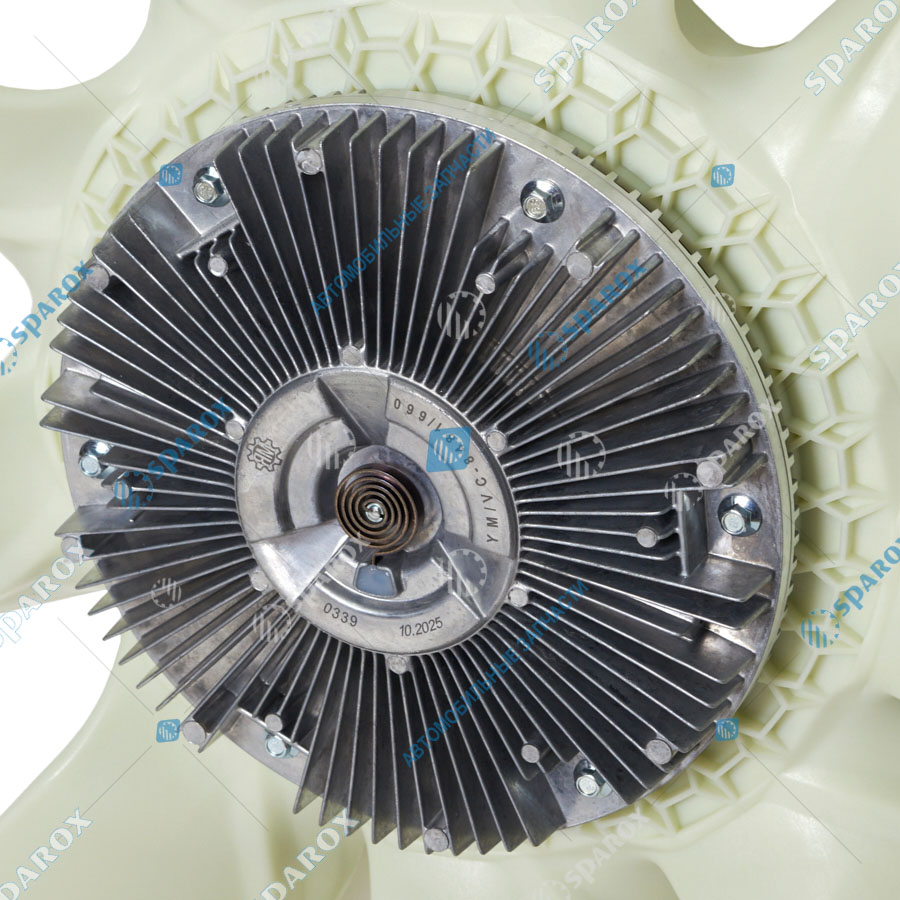 8481-1318006-02 Муфта вязкостная (ТМЗ) с крыльчаткой вентилятора D=660мм, 9 лопастей