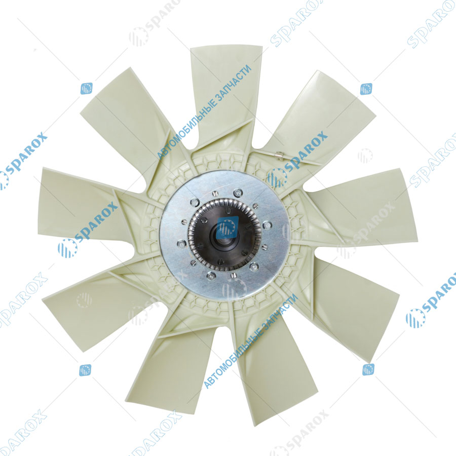8481-1318006-02 Муфта вязкостная (ТМЗ) с крыльчаткой вентилятора D=660мм, 9 лопастей