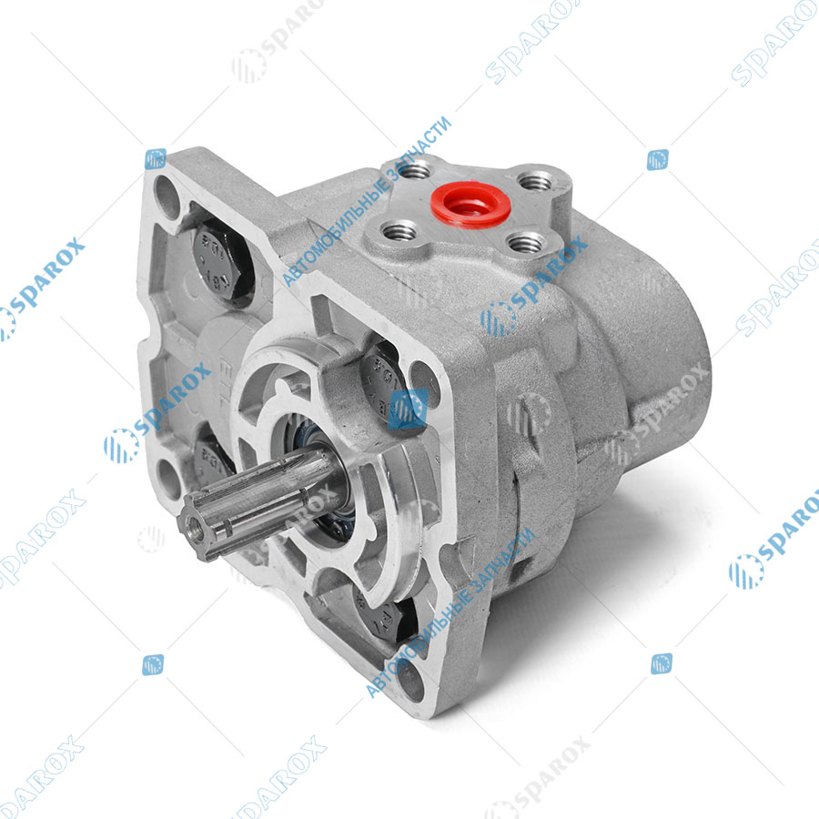 АЕ-НШ-10М-3А Насос шестерённый правый плоский 4-х шлицевой вал (НШ-10У-3 Пр, GP 2BM 10R-A101A) НШ-10М-3А (AE)