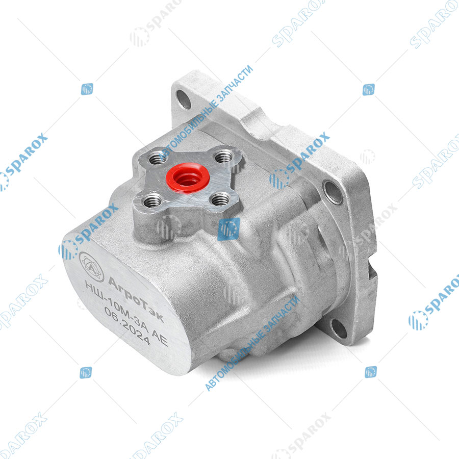 АЕ-НШ-10М-3А Насос шестерённый правый плоский 4-х шлицевой вал (НШ-10У-3 Пр, GP 2BM 10R-A101A) НШ-10М-3А (AE)