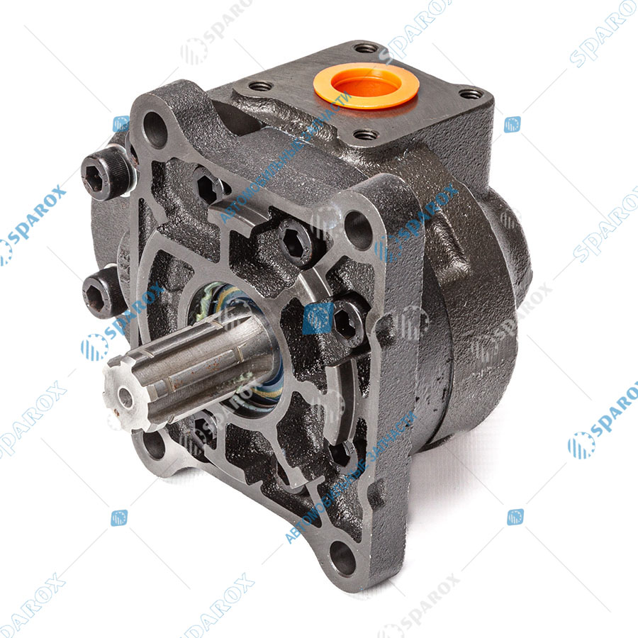 АЕ-НШ-32МЧ-4 Насос шестерённый правый чугунный корпус МТЗ, МАЗ, РОСТСЕЛЬМАШ, ОТЗ (GP 3BH 32R-A204A)