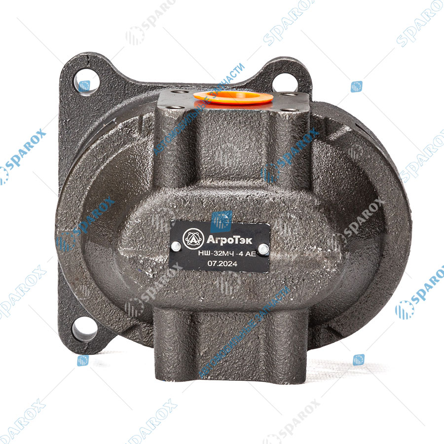 АЕ-НШ-32МЧ-4 Насос шестерённый правый чугунный корпус МТЗ, МАЗ, РОСТСЕЛЬМАШ, ОТЗ (GP 3BH 32R-A204A)