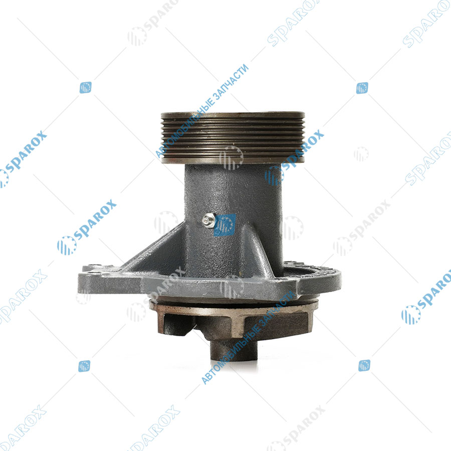 750.10-1307010 AE Насос водяной Камаз дв. Камаз Е-4 поликлиновый шкив (8-ми ручьейковый)