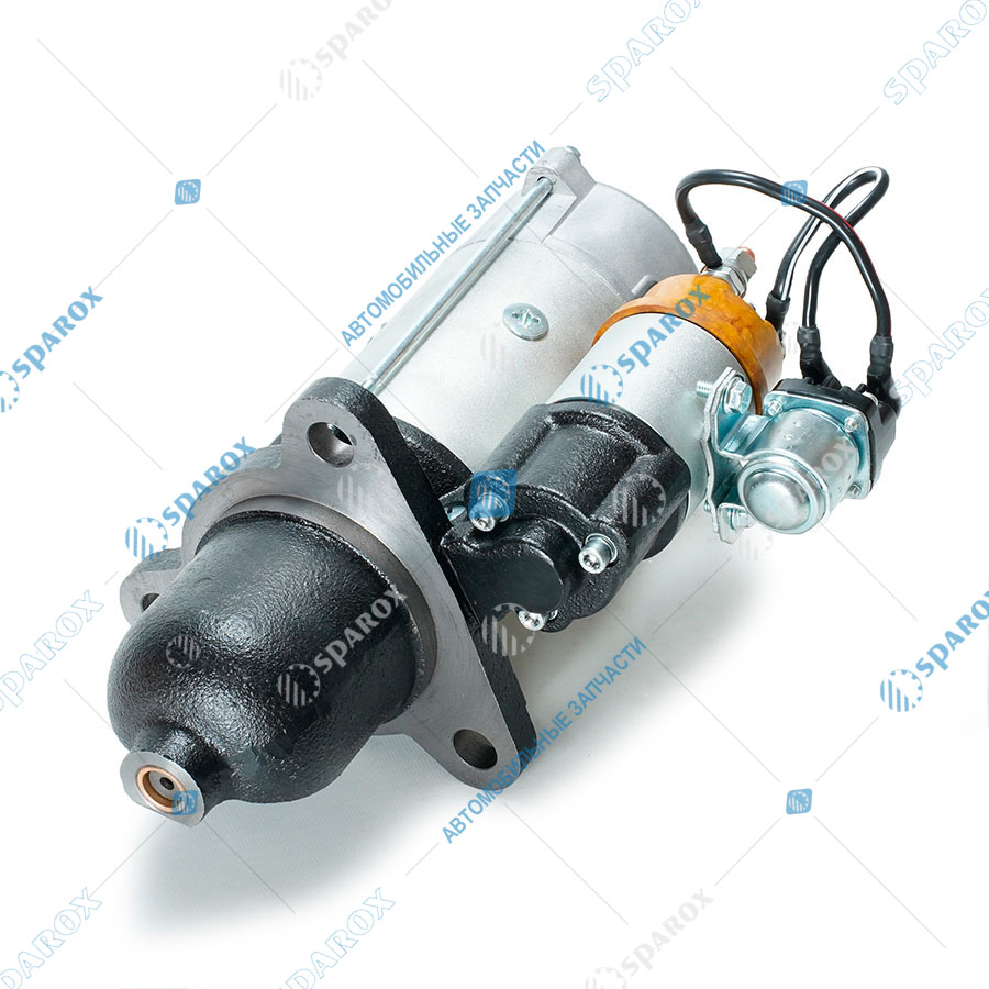 5402-3708-01 AE Стартер Камаз, УРАЛ, ЛИАЗ, ЛАЗ, дв. Камаз Е-2, 24 В, 9 кВт, 10 зуб. редукторные гермет. с доп реле