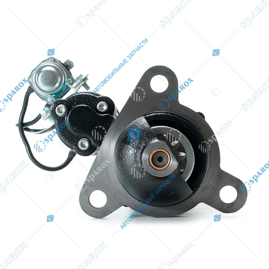 5402-3708-01 AE Стартер Камаз, УРАЛ, ЛИАЗ, ЛАЗ, дв. Камаз Е-2, 24 В, 9 кВт, 10 зуб. редукторные гермет. с доп реле