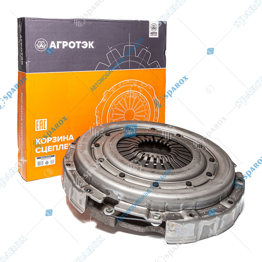 АЕ-3482000419 Корзина сцепления (лепестковая), КамАЗ, КАВЗ, МАЗ, ПАЗ, УРАЛ, дв. CUMMINS, ЯМЗ