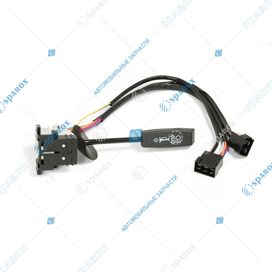 6602-3709 Переключатель подрулевой указателя поворота и света, ЗИЛ, КАЗ, КРАЗ, МАЗ, КамАЗ, УРАЛ, БЕЛАЗ, 12/24 В