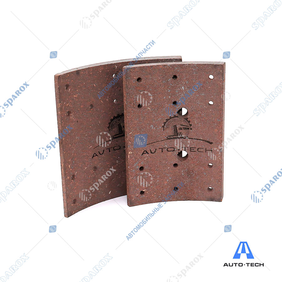 Avto-Tech-AT0529 Накладка тормозная задняя верхняя+нижняя AOE 2 шту