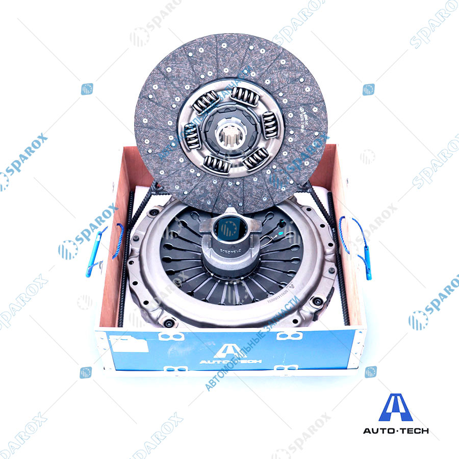 Avto-Tech-AT1051 Сцепления комплект (корзина+диск+подшипник) X3000 (DZ9114160031+DZ9114160032+DZ9114160044)