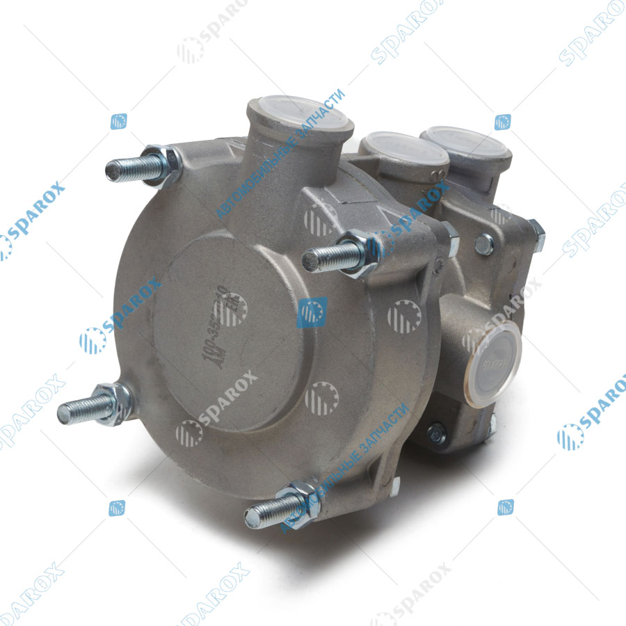 100-3522010 Клапан упр.тормозом (2-пров) Камаз, МАЗ, КрАЗ (100-3522010) 30-004 (АВТОМАГНАТ)