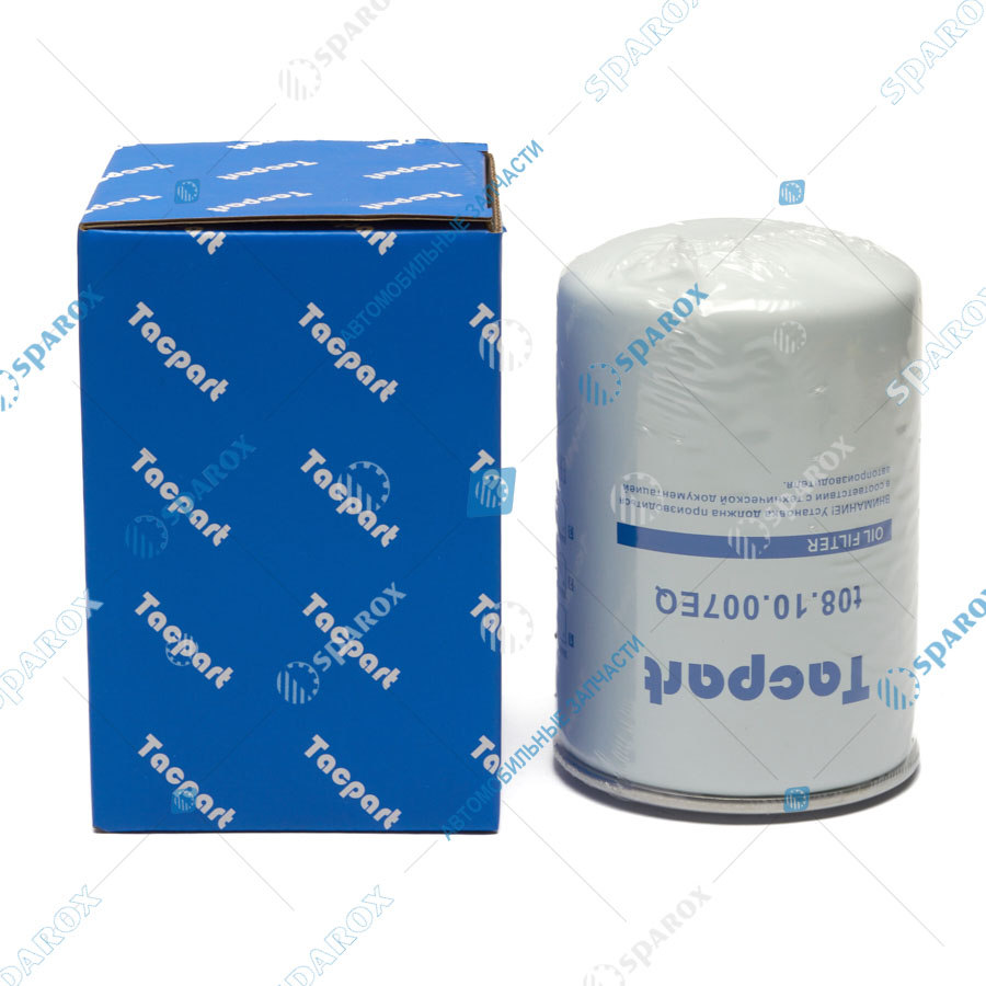Tacpart-t08.10.007EQ Фильтр масляный ЗИЛ, ГАЗ, ПАЗ с дв. ММЗ-245, Volvo (245-1012005)